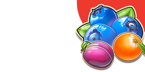 Frutta colorata per le fruit machine